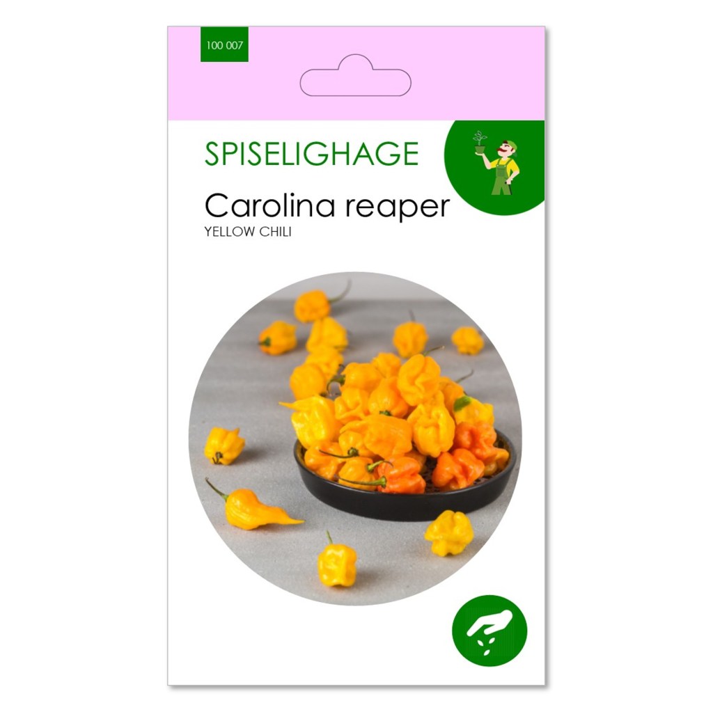 SPISELIGHAGE® CHILI - "CAROLINA REAPER YELLOW"