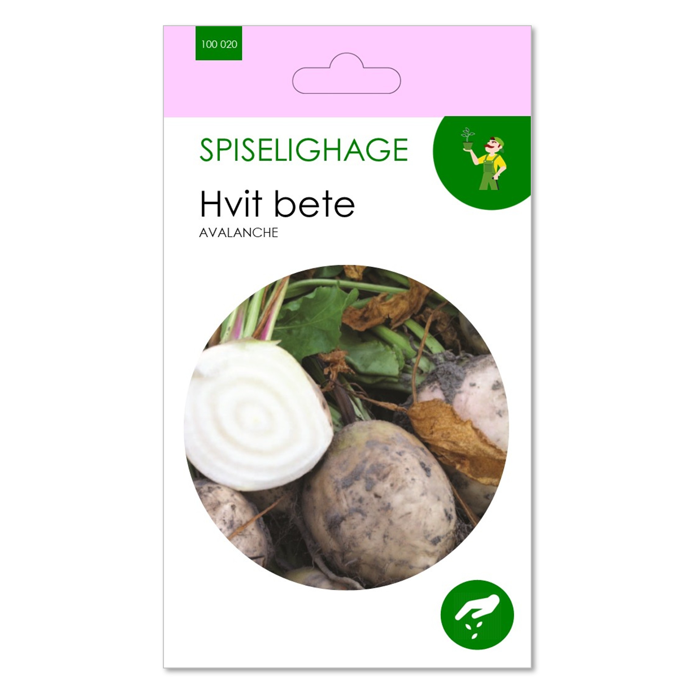 SPISELIGHAGE® HVIT BETE- AVALANCHE