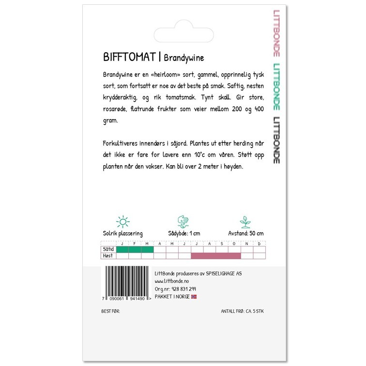 LITTBONDE® BIFFTOMAT - Brandywine - Bilde 2