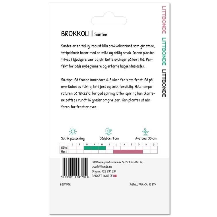 LITTBONDE® BROKKOLI - Grenete - Bilde 2