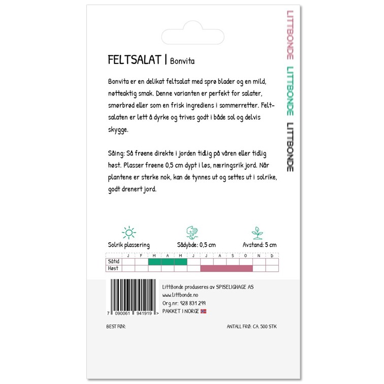 FELTSALAT - Bonvita - Bilde 2