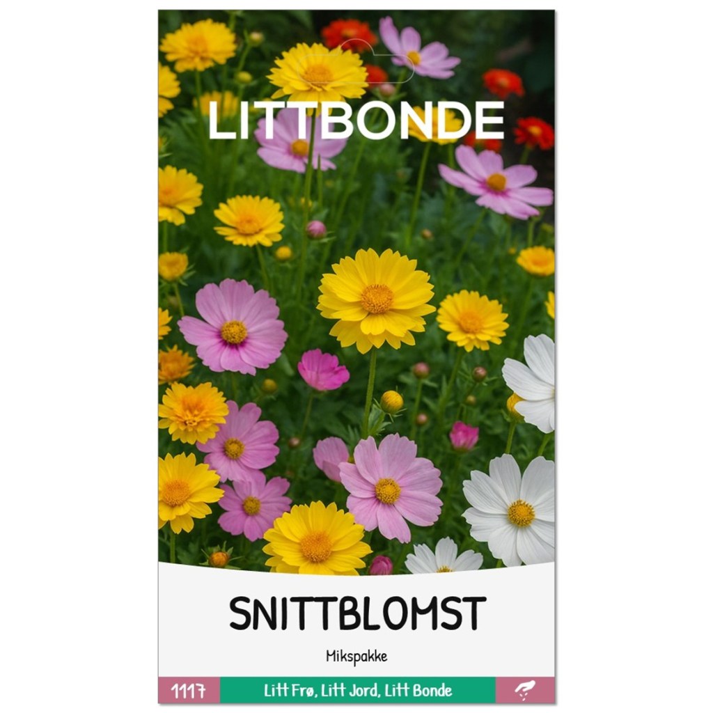 LITTBONDE® SNITTBLOMST- Mikspakke