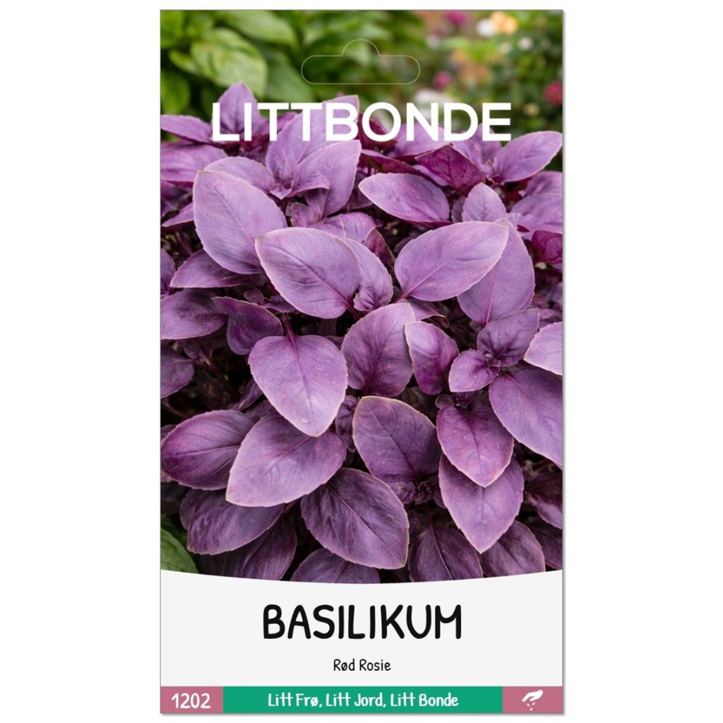 LITTBONDE® BASILIKUM- Rød Rosie