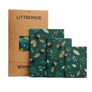 LITTBONDE® - Bivoksark 3pk - Forest