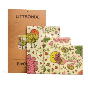 LITTBONDE® - Bivoksark 3pk - Love birds