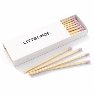 LITTBONDE® – Fyrstikker, rosa