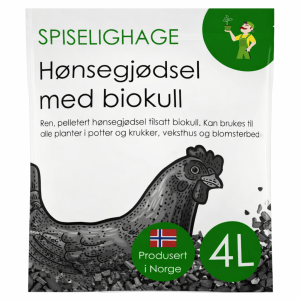 (4 L) HØNSEGJØDSEL, MED BIOKULL