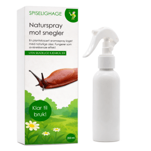 NATURSPRAY MOT SNEGLER - KLAR TIL BRUK