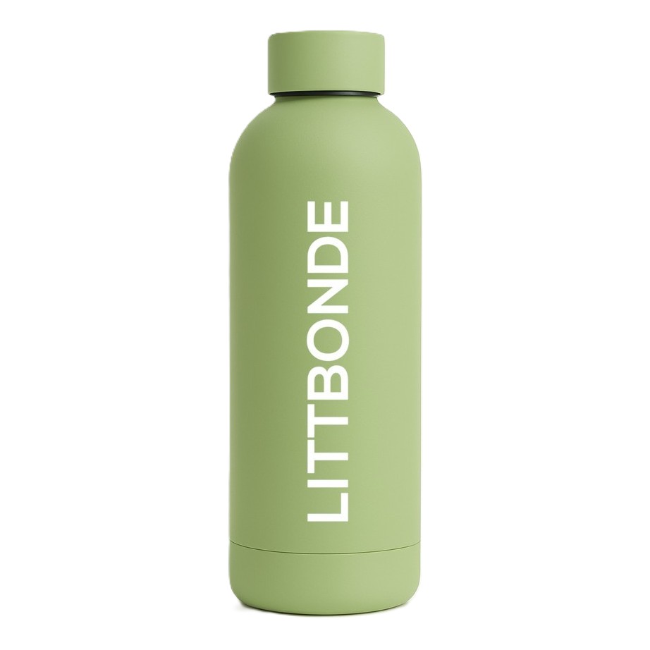 LITTBONDE® Drikkeflaske | Grønn (500ml)