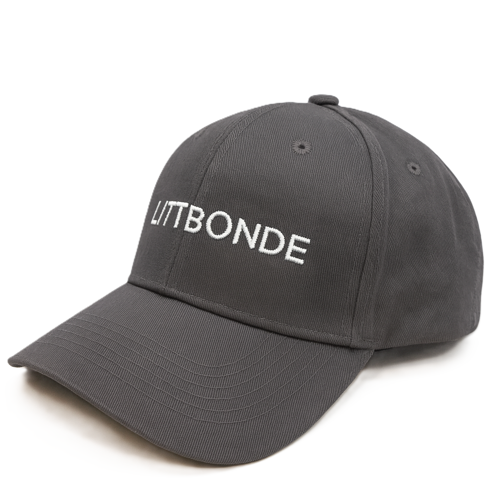 LITTBONDE® – Caps, mørkegrå