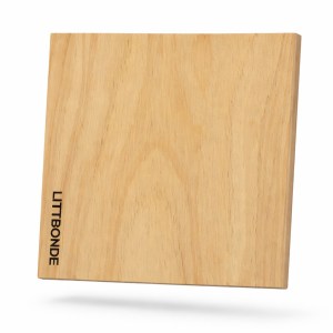 LITTBONDE® - Accoya skjærefjøl 20 x 20 cm