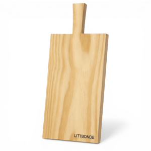 LITTBONDE® - Accoya skjærefjøl, med håndtak 20 x 45 cm