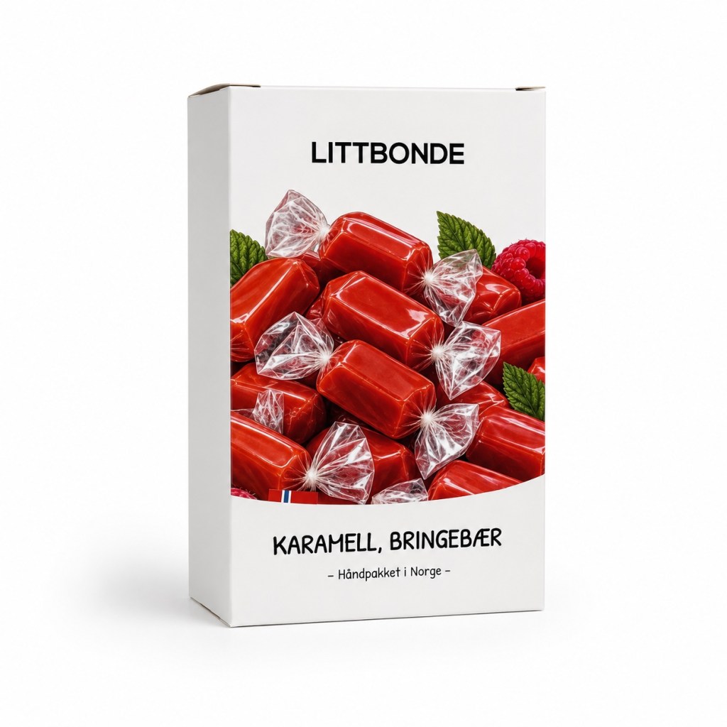 LITTBONDE® KARAMELL, BRINGEBÆR