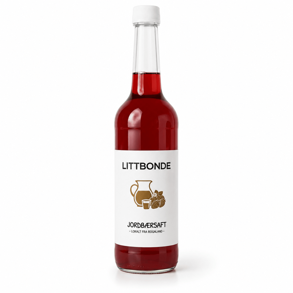 LITTBONDE® JORDBÆRSAFT 0,7L