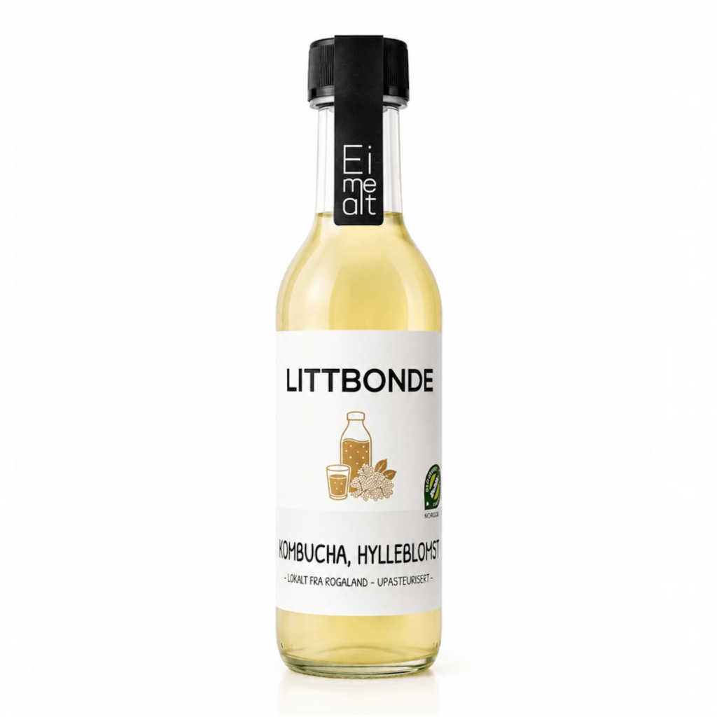 LITTBONDE® KOMBUCHA, HYLLEBLOMST (ØKO)