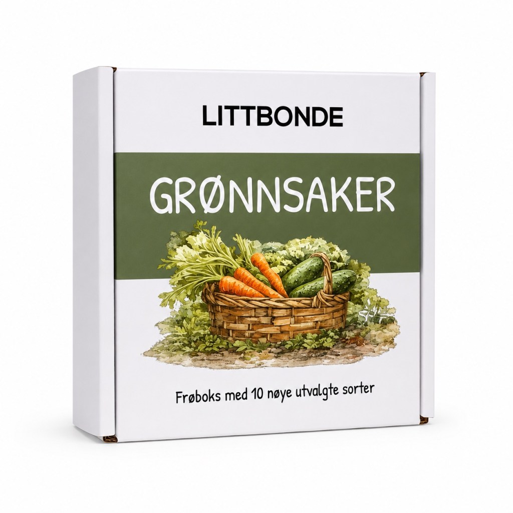 LITTBONDE® FRØESKE – GRØNNSAKER