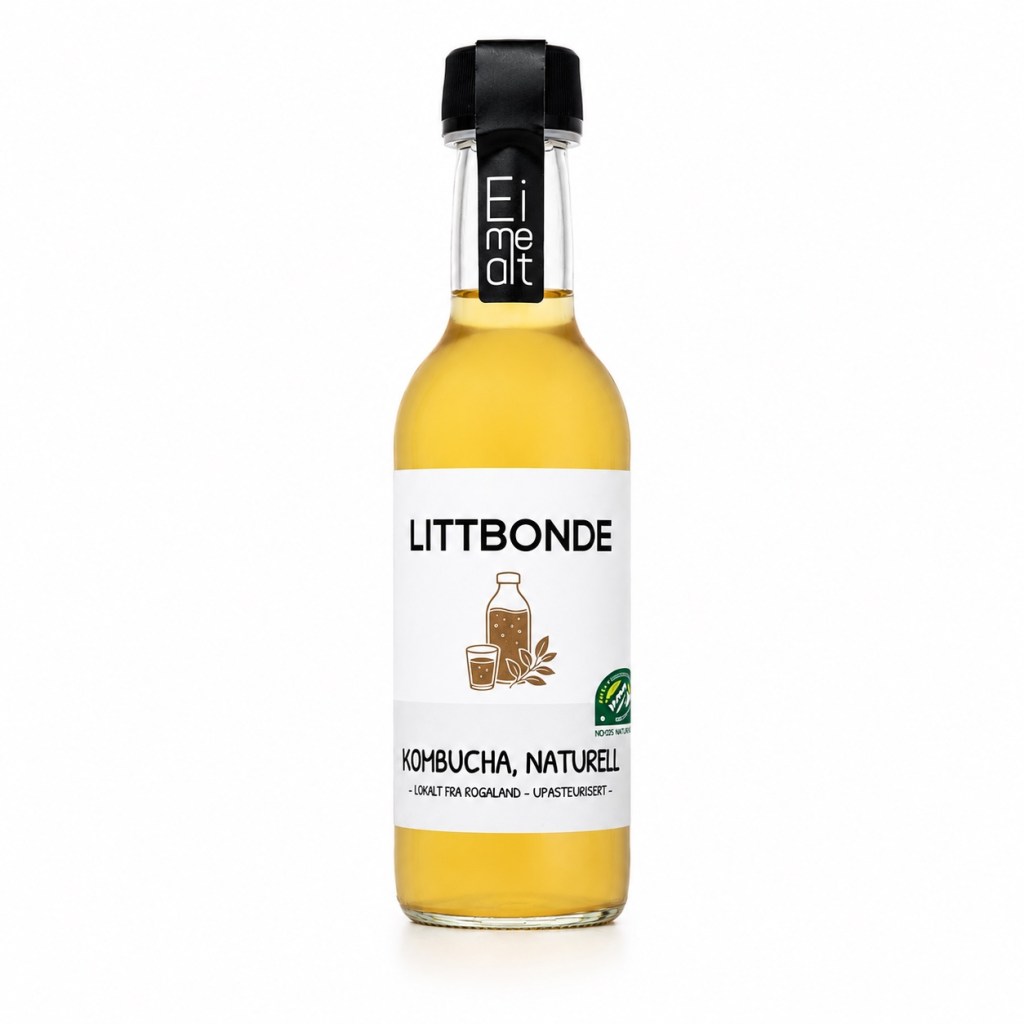 LITTBONDE® KOMBUCHA, NATURELL (ØKO)
