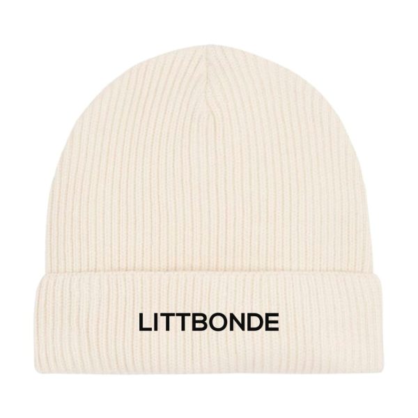 LITTBONDE® – Beanie Lue – hvit