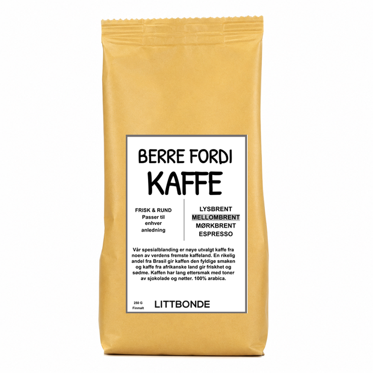 LITTBONDE® - Filterkaffe (ulike motiv) - Bilde 6