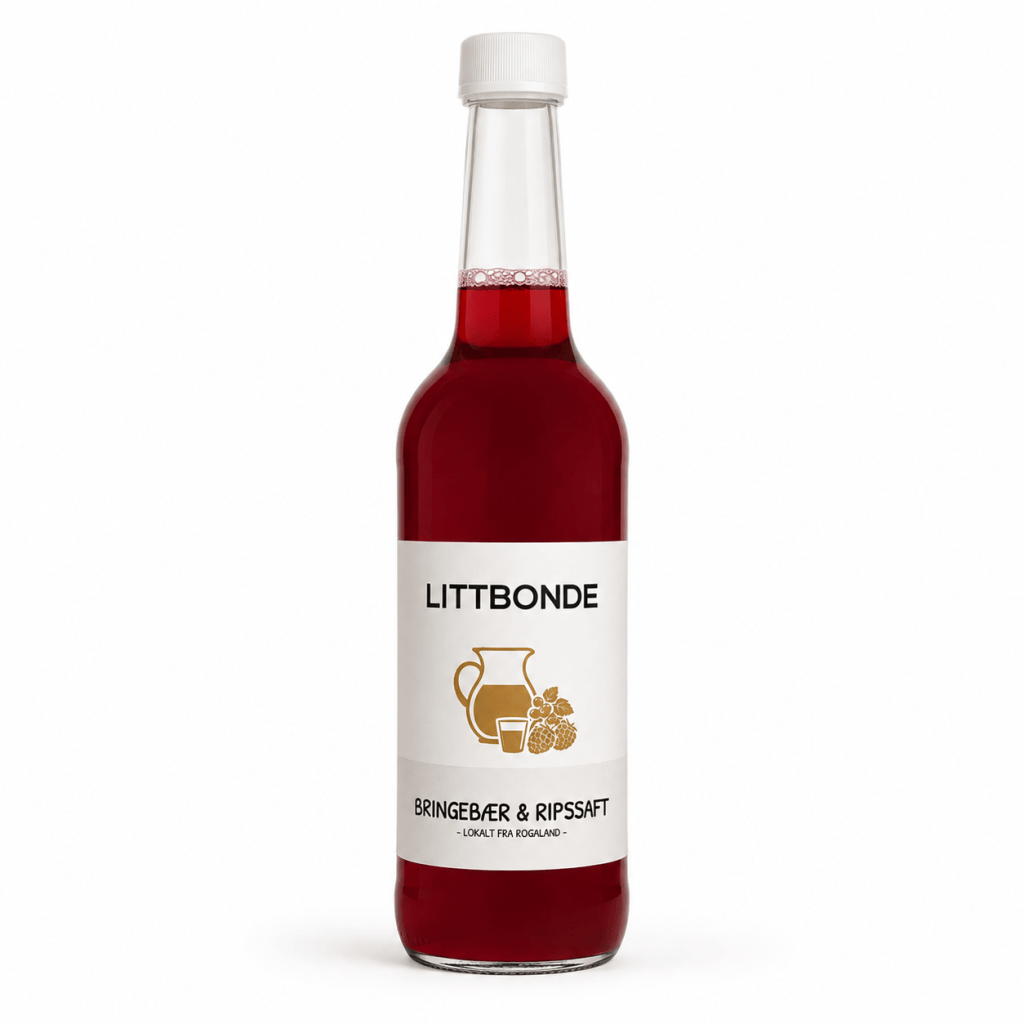 LITTBONDE® BRINGEBÆR OG RIPSSAFT 0,7L