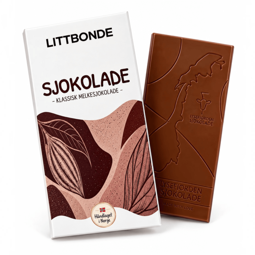 LITTBONDE® SJOKOLADE | Klassisk melkesjokolade